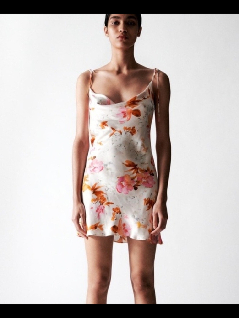 Zara | Floral Mini Dress
